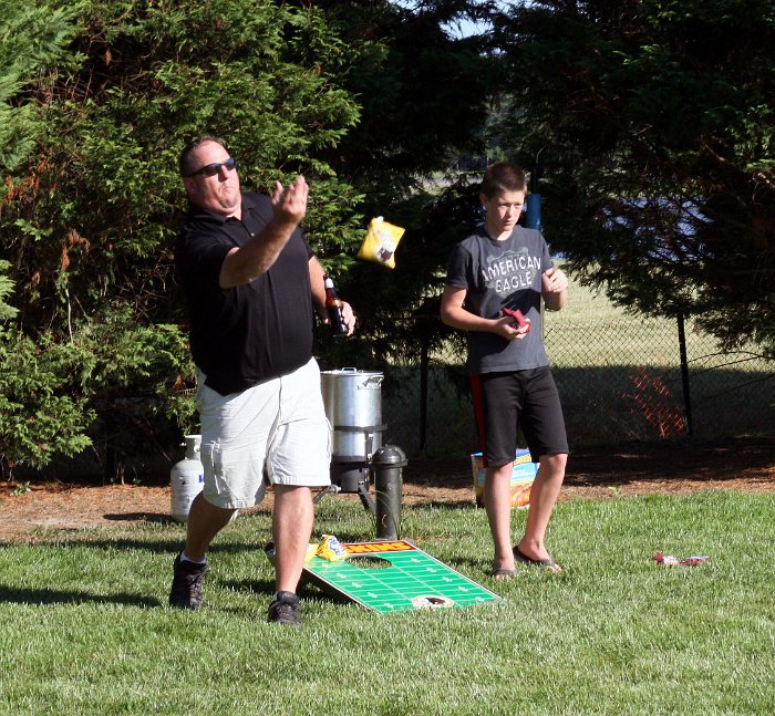 Bean Bag Tossing